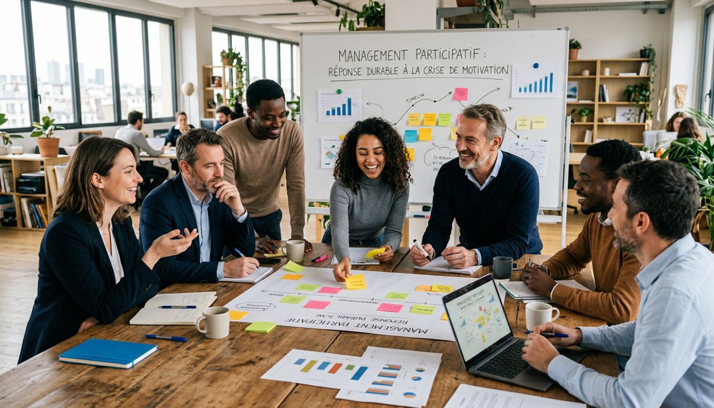 Management participatif : une réponse durable à la crise de motivation en entreprise